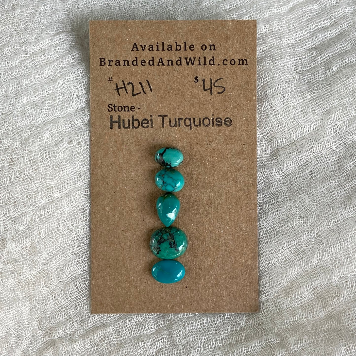 Hubei Turquoise Cabochon - H211