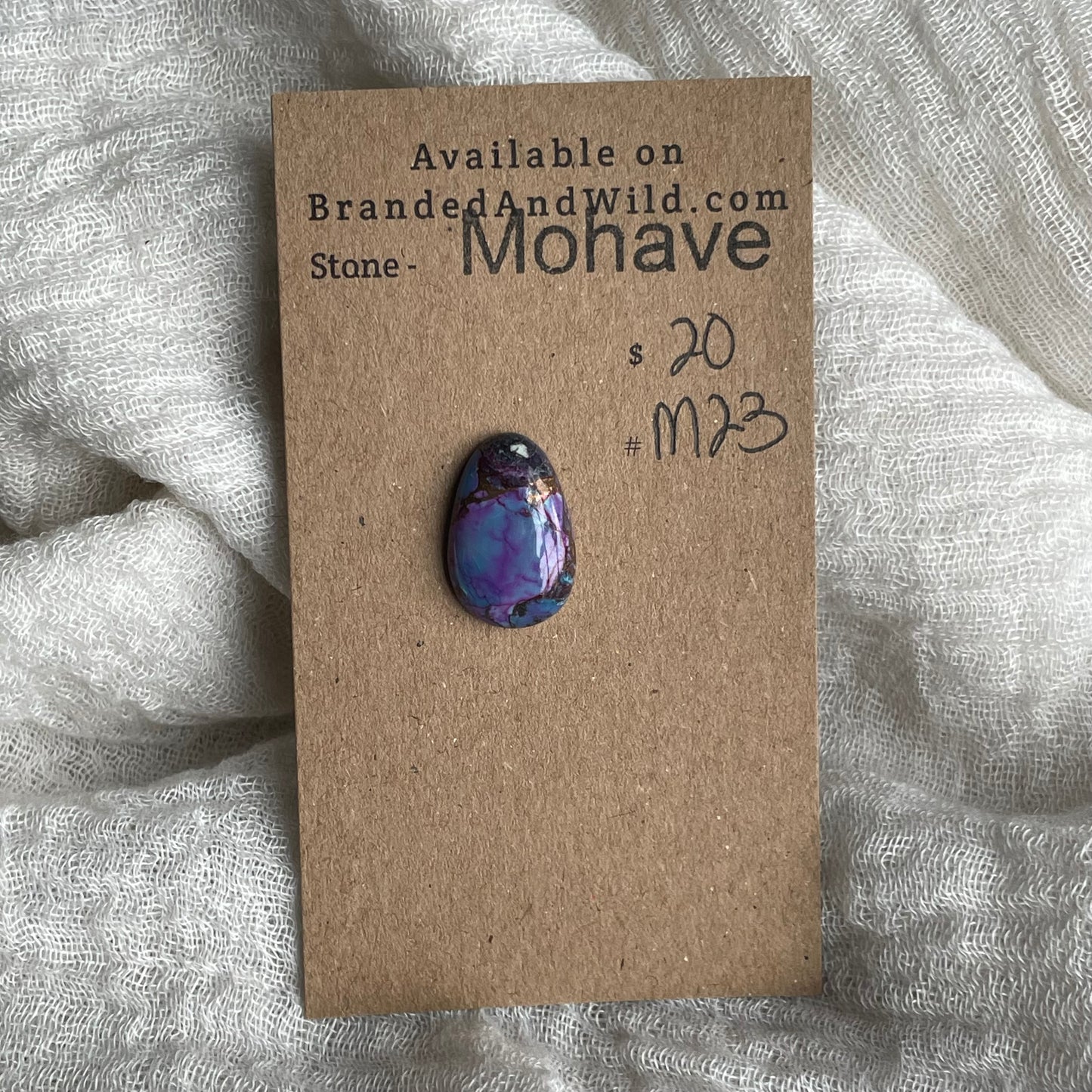 Mohave Cabochon - M23 Cabochon FAB0CF5F-F743-4B0D-981B-8F919F49FA3C Brandedandwild.com