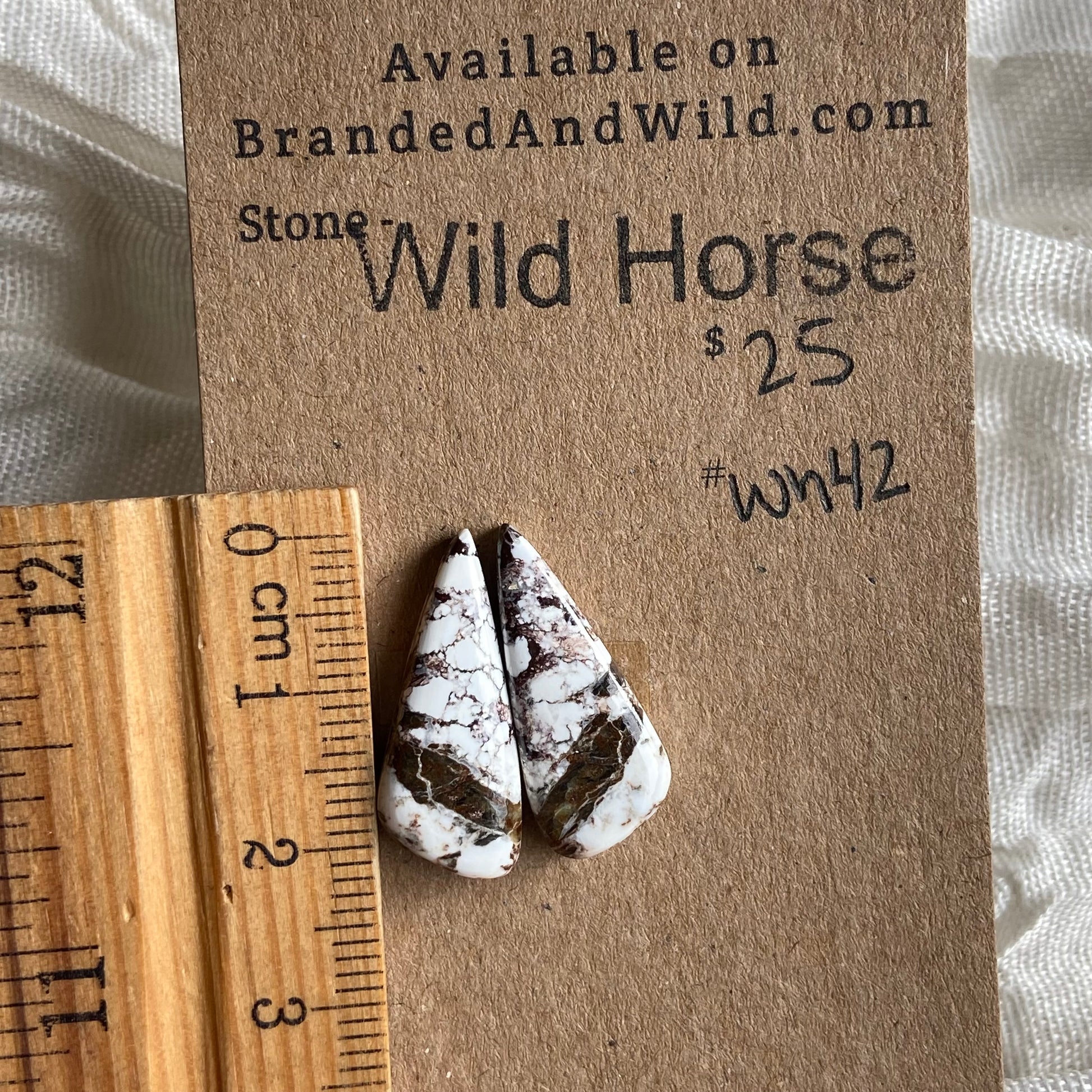 Wild Horse Cabochon - WH42 FAB65672-547D-47BF-8908-5CF42FB2C530 Brandedandwild.com