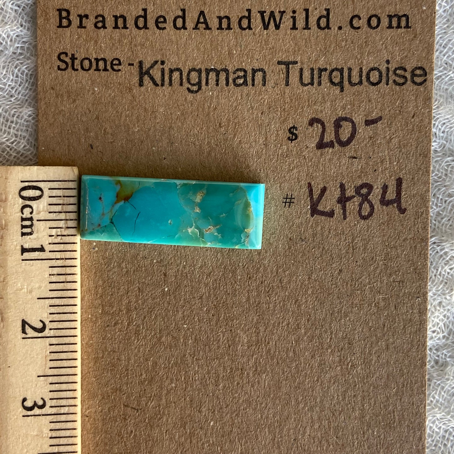 Kingman Turquoise Cabochon - KT84