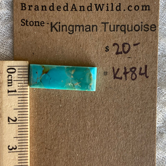 Kingman Turquoise Cabochon - KT84