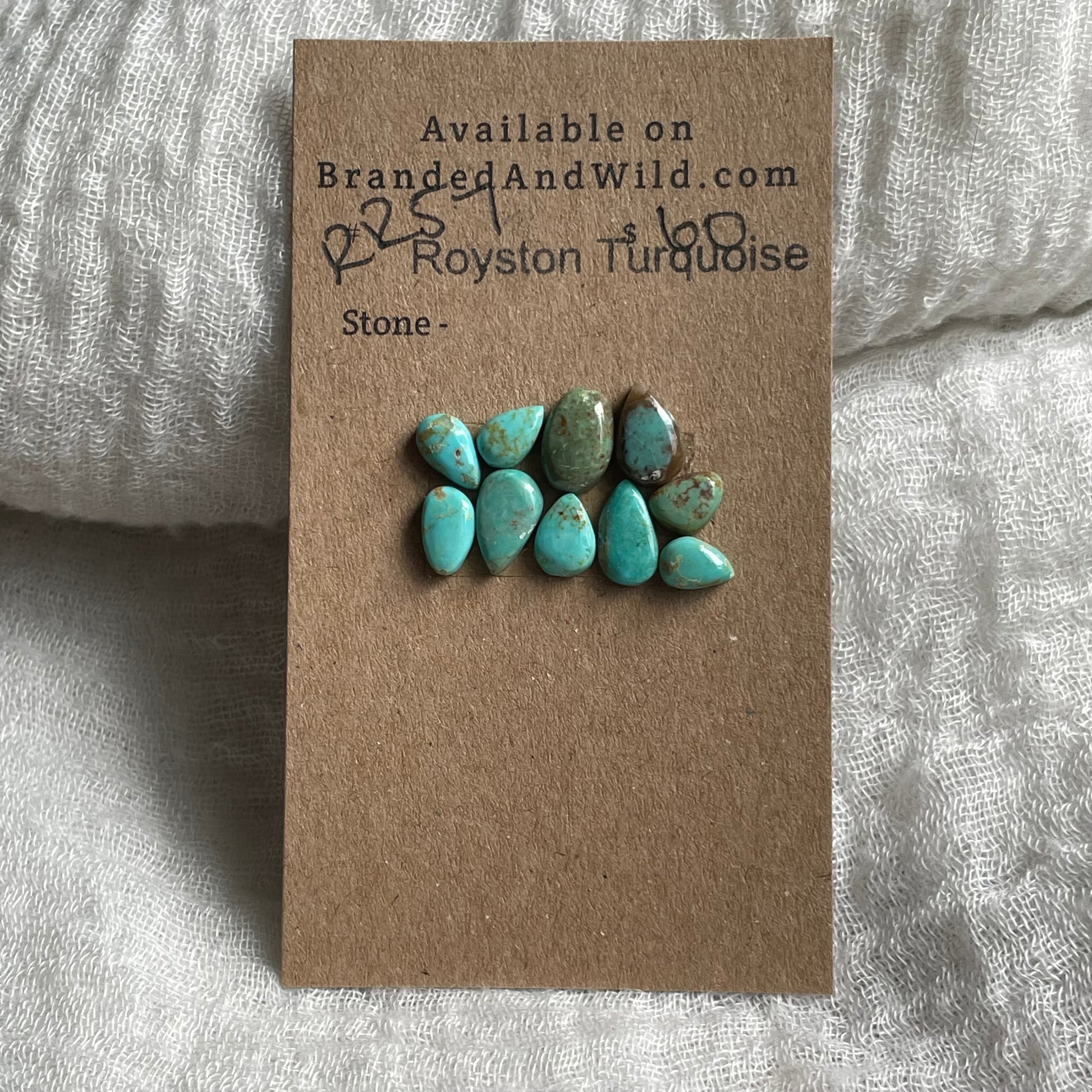 Royston Turquoise Cabochon - RR57 FAE73973-FEBA-4B64-B5BE-CD5F112180DA Brandedandwild.com