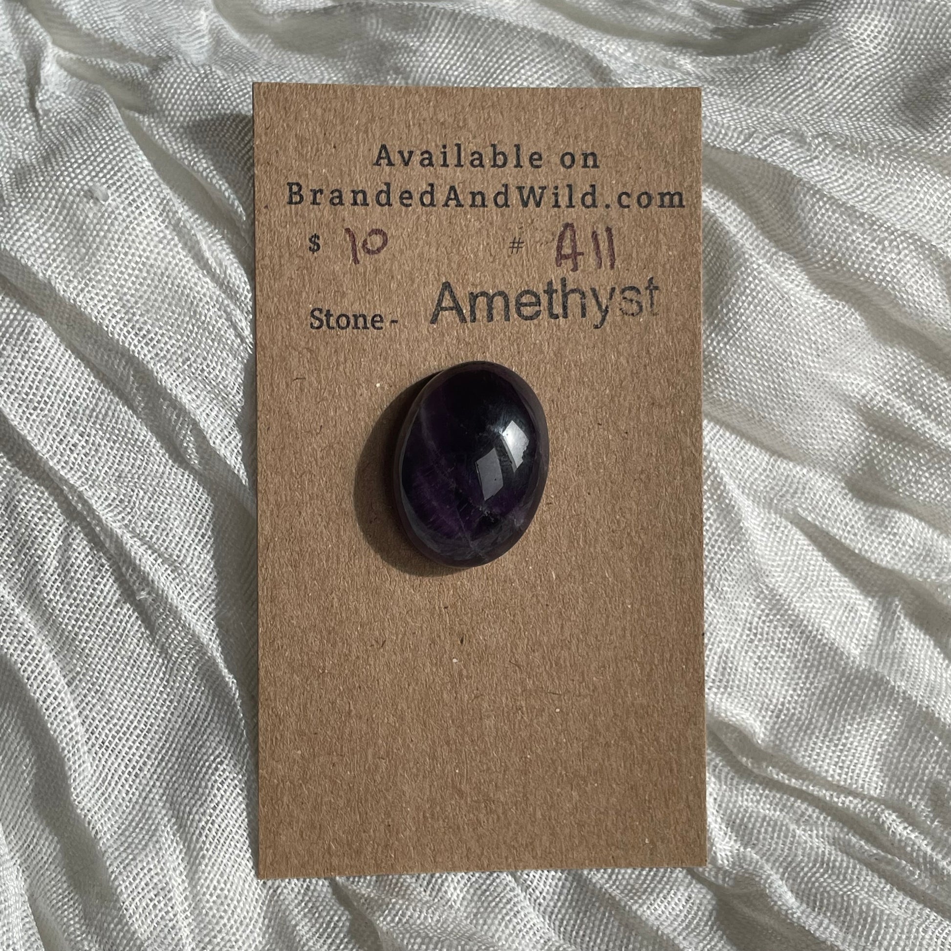 Amethyst Cabochon - A11 FAEC1DD0-BC64-4114-8B4D-514F9BC17ECC Brandedandwild.com