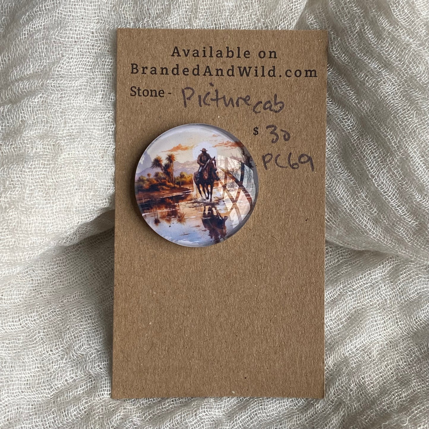Picture Cabochon - Cabochon - PC69 FB1AE0DA-4716-4F73-8D2A-E12CFEB863BD Brandedandwild.com