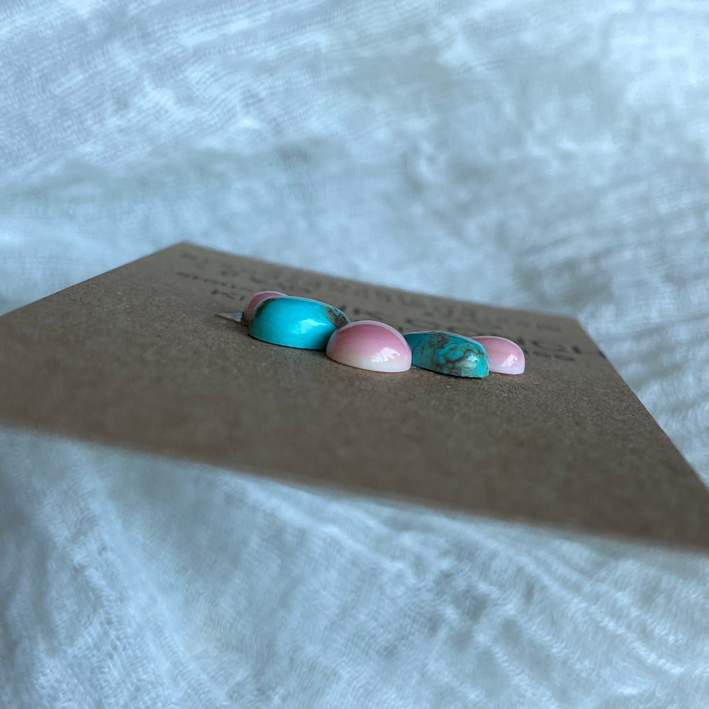 Pink Conch / Oyster Shell Cabochon - PK10