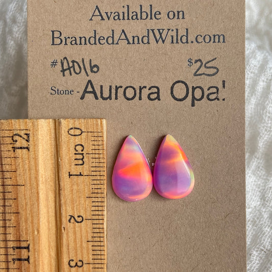 Aurora Opal Cabochon - A016 FBA293FA-279F-4BBB-B6E2-3EA96025BD95 Brandedandwild.com