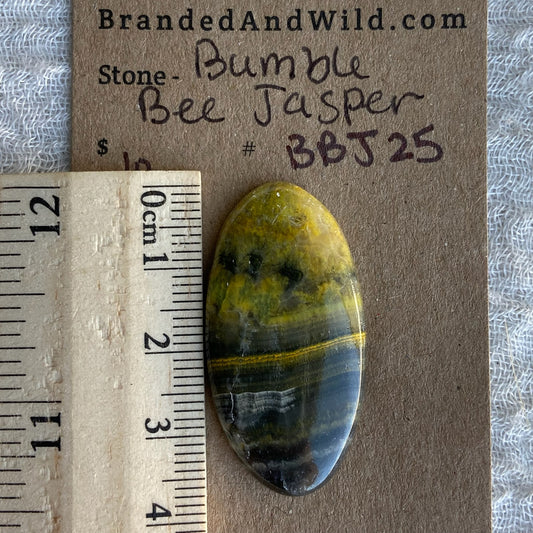 Bumblebee Jasper Cabochon - BBJ25