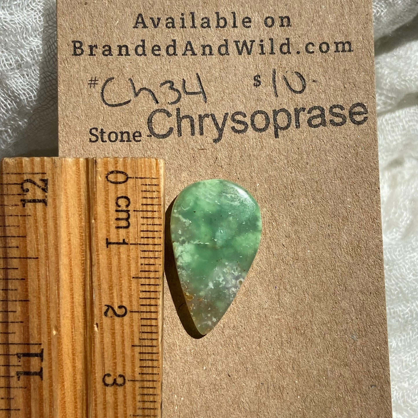 Chrysoprase Cabochon - Ch34