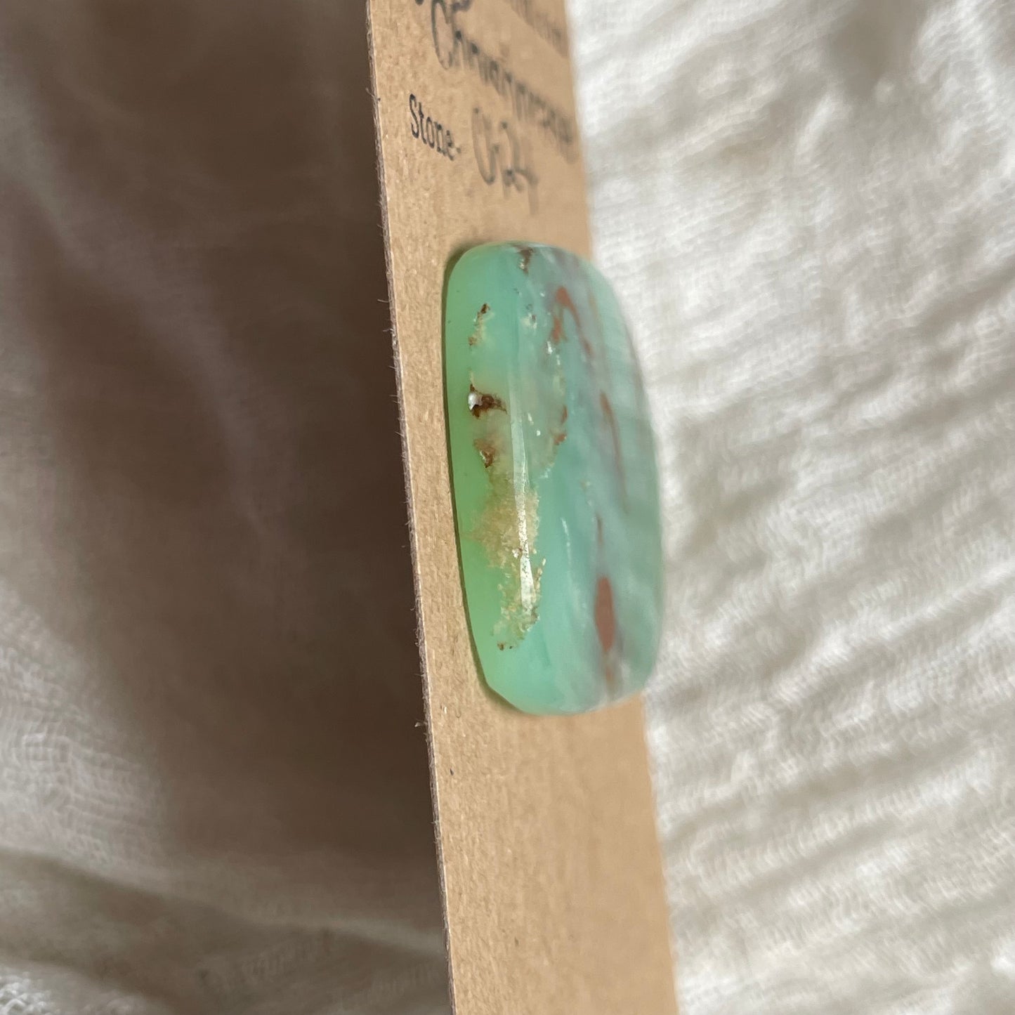 Chrysoprase Cabochon - Ch24 FBCEA5A5-FA5E-47AE-955A-DE3874304EFA Brandedandwild.com