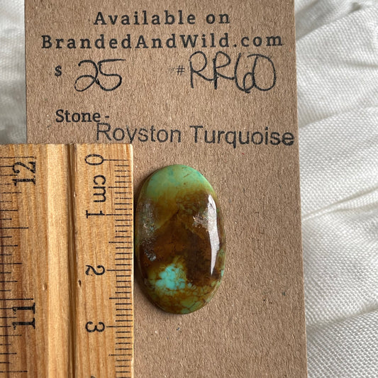 Royston Ribbon Turquoise Cabochon RR60 FBDBFD48-66C8-472A-A387-83172AB6C9B0 Brandedandwild.com
