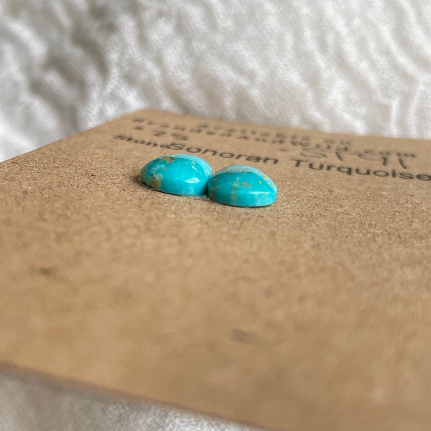 Sonoran Turquoise Cabochon - ST91 FBEDB767-BA4B-49A9-AAA1-0B838AD2665E Brandedandwild.com