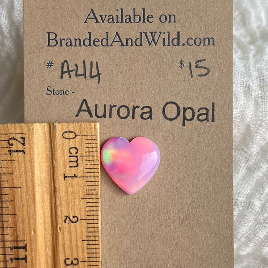 Aurora Opal Cabochon - A44 FBFBD5AA-ED6C-4FB0-9D36-225B0EDECD93 Brandedandwild.com