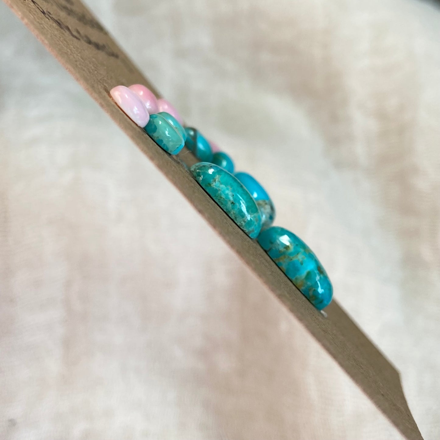 Pink Conch / Kingman Turquoise Cabochon - MIX161 FC46904C-1712-45EF-8195-2F85A15F13B0 Brandedandwild.com