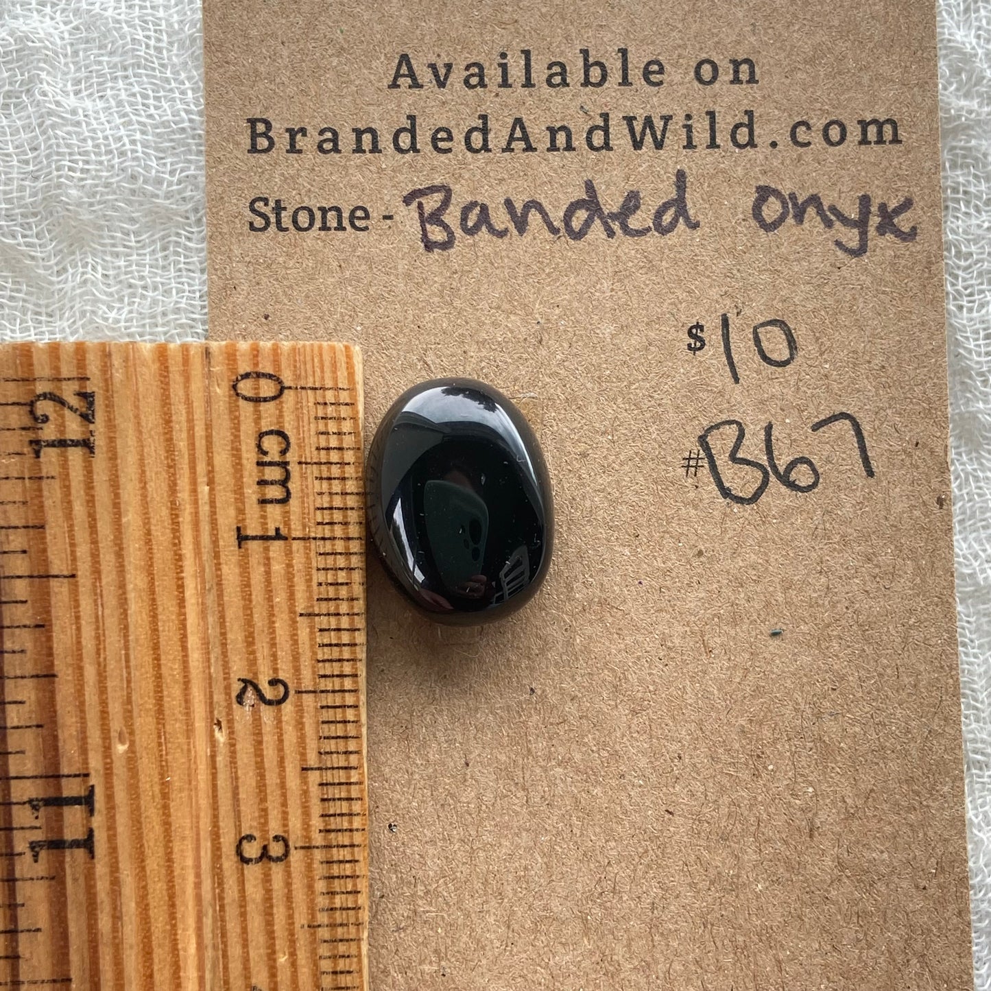 Banded Onyx - Cabochon - B67
