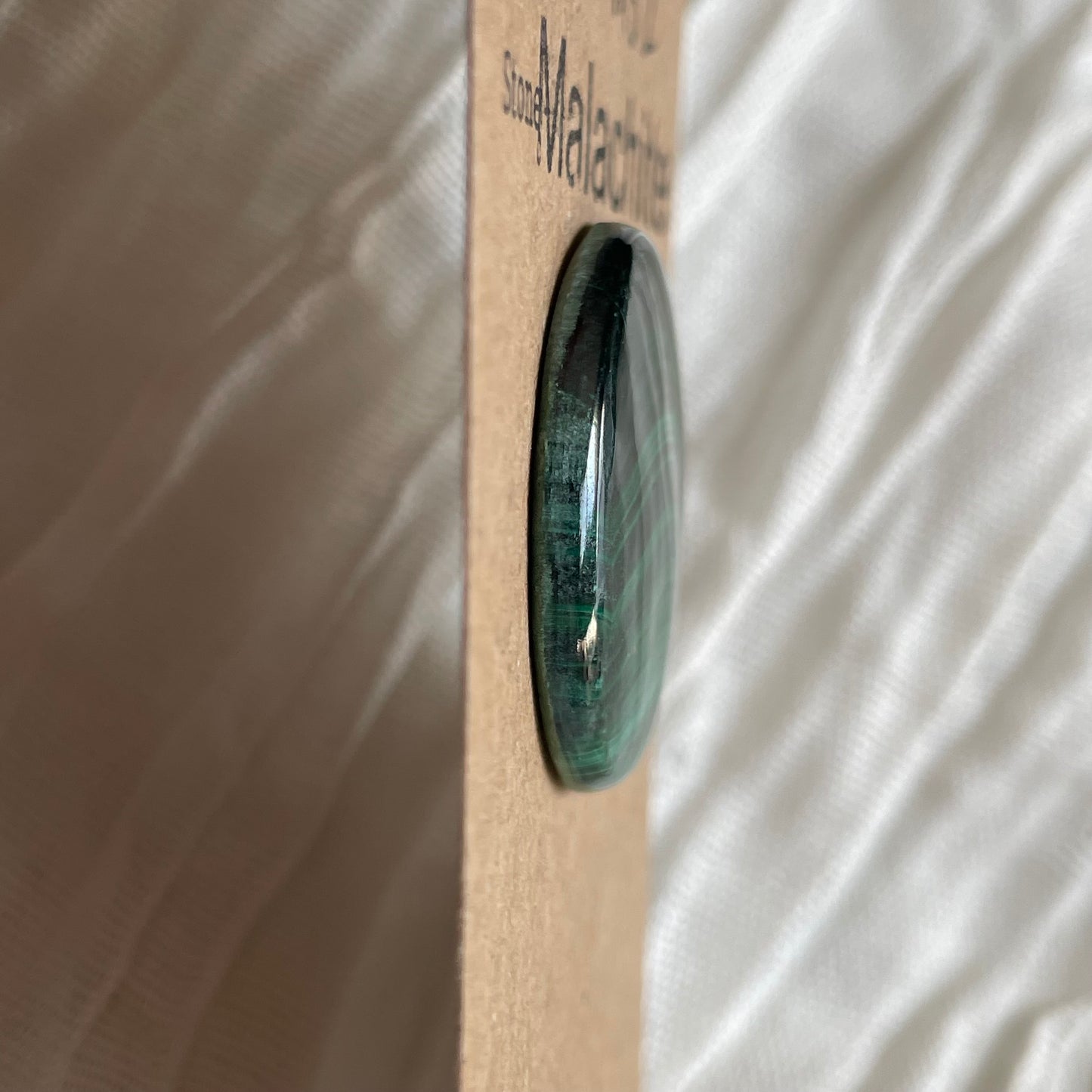 Malachite Cabochon - M32 FC755CFA-5792-4A40-948F-7381939A1D36 Brandedandwild.com