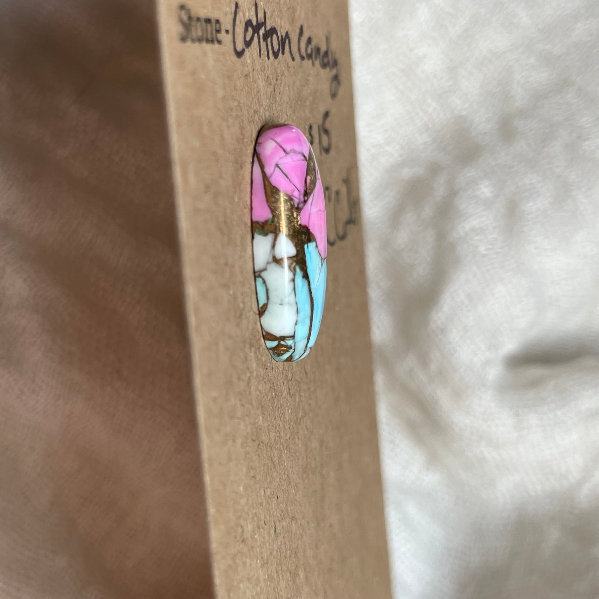 Cotton Candy Cabochon - CC26 FC9457F0-2509-4B01-9C98-D94550CBBC48 Brandedandwild.com