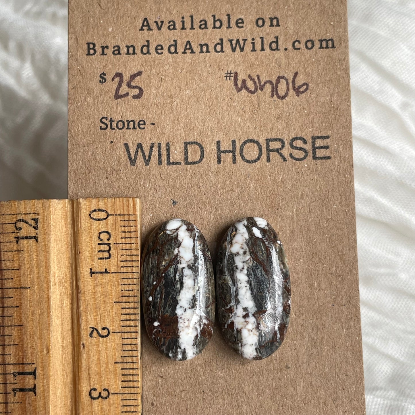 Wild Horse Cabochon - WH06 FCA643CD-2461-49C4-9FCC-D8065E9E8DAA Brandedandwild.com