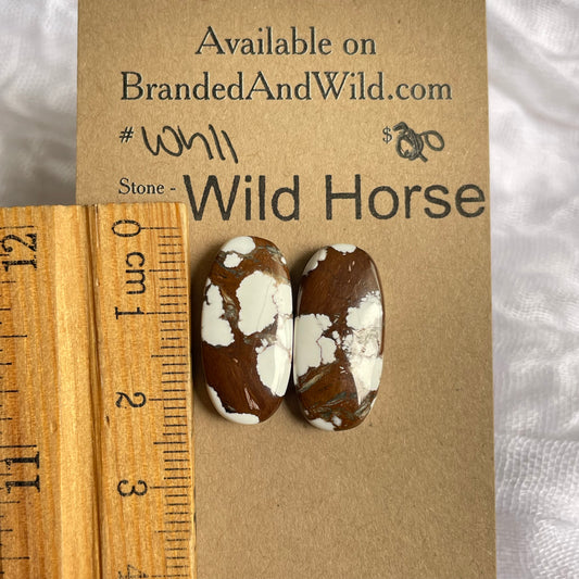 Wild Horse Cabochon - WH11 FCDB5148-2452-4B8B-A627-2DFFF617824D Brandedandwild.com