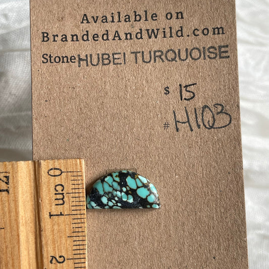 Hubei Turquoise Cabochon - H103 FCDF0D57-8ABC-412B-81EE-28256252C72B Brandedandwild.com