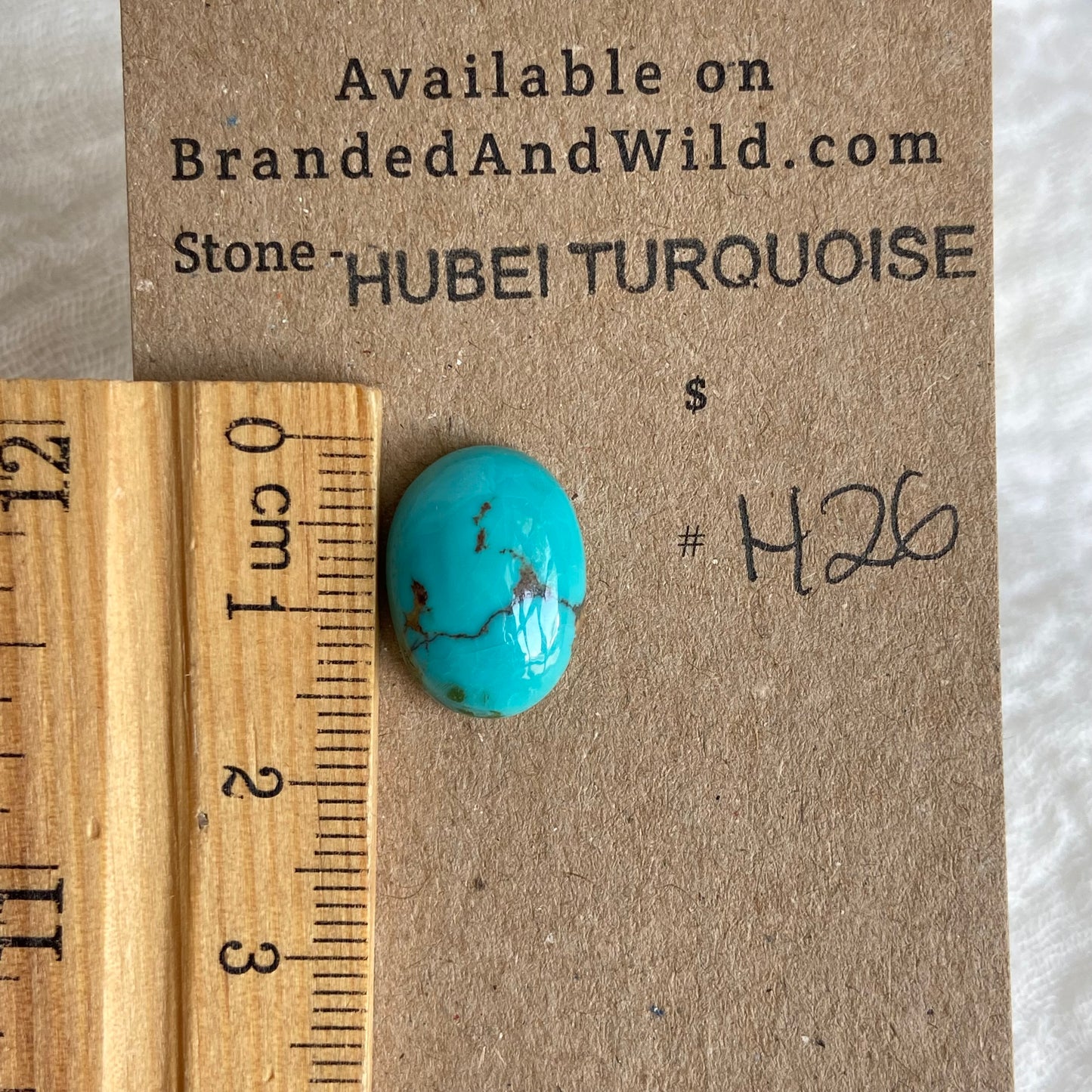 Hubei Turquoise Cabochon - H26