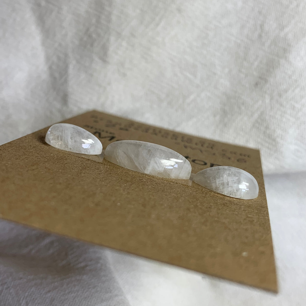 Moonstone Cabochon - MS38 FCF1C6AA-0326-4023-8DE9-FEBF33A47334 Brandedandwild.com