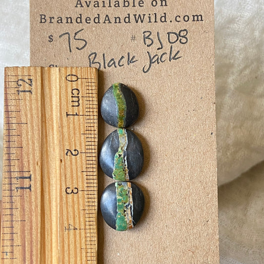 Black Jack Cabochon - BJ08 FCFF9566-6150-4E26-8E67-07A13F80D83F Brandedandwild.com