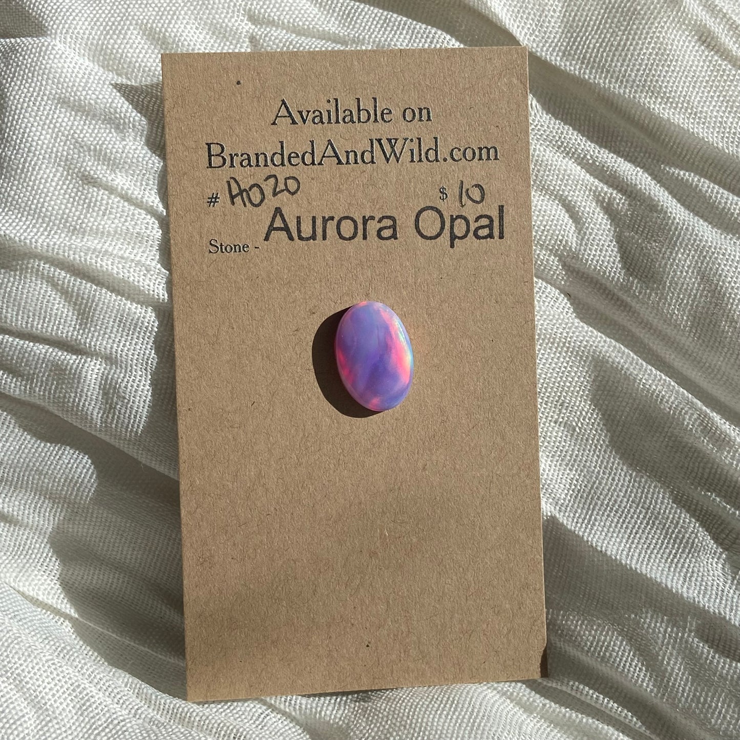 Aurora Opal Cabochon - A020 FD31F981-FD5C-499D-A686-A38F134BBD8E Brandedandwild.com