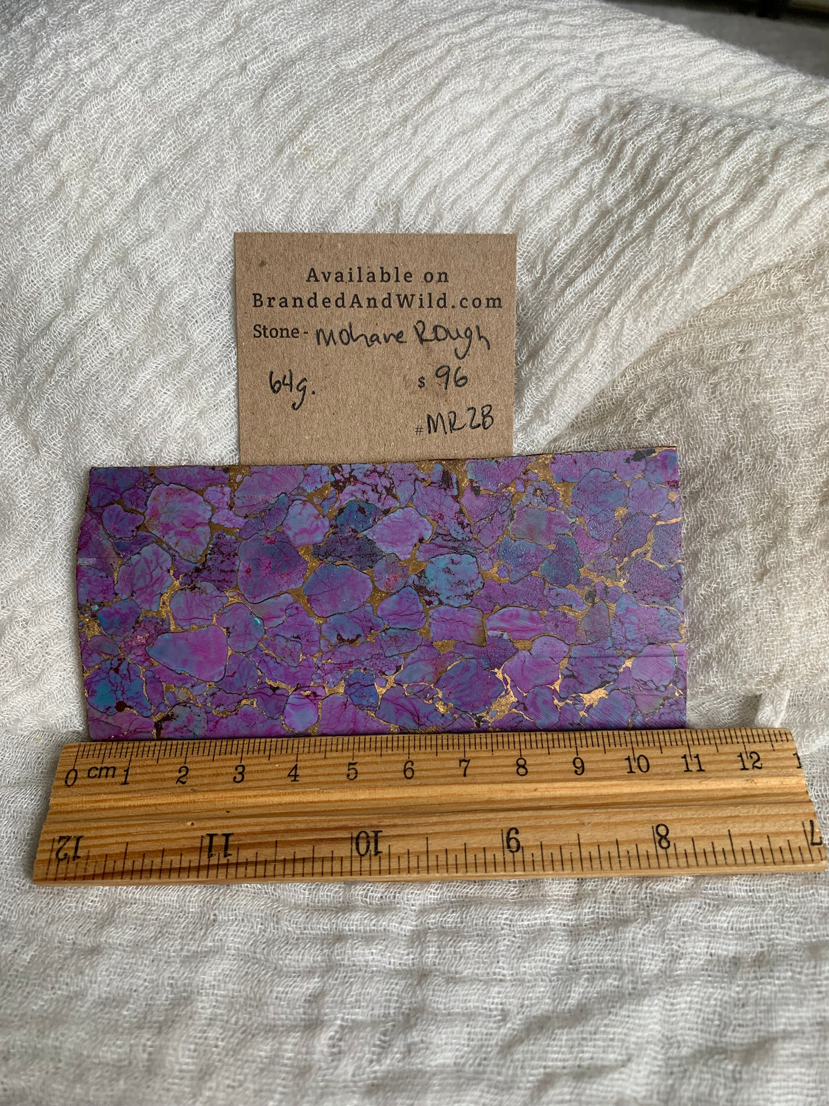 Mohave rough Cabochon - MR28 FD4D8442-4550-4171-9F23-7F980615EA7A Brandedandwild.com