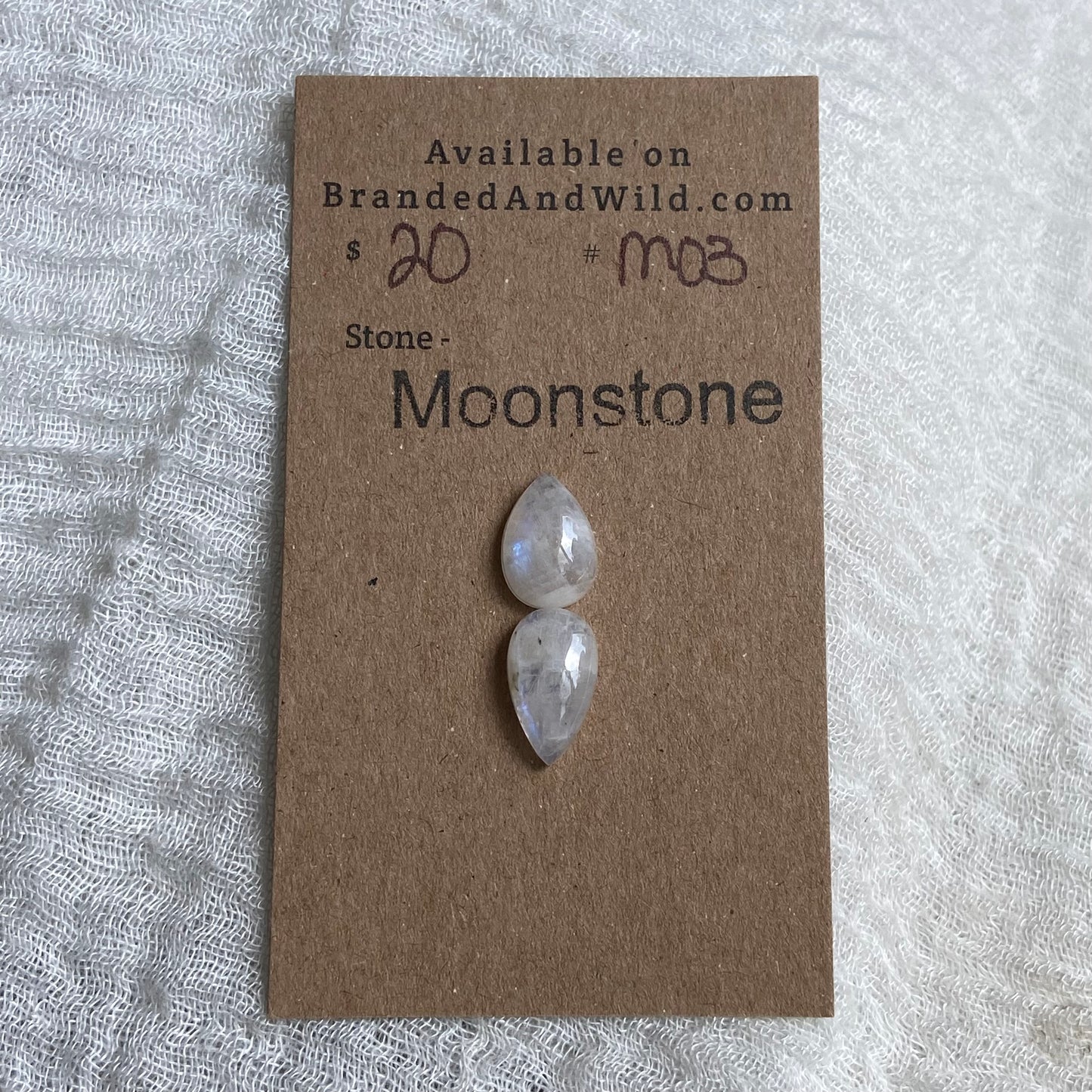 Moonstone Cabochon - M03