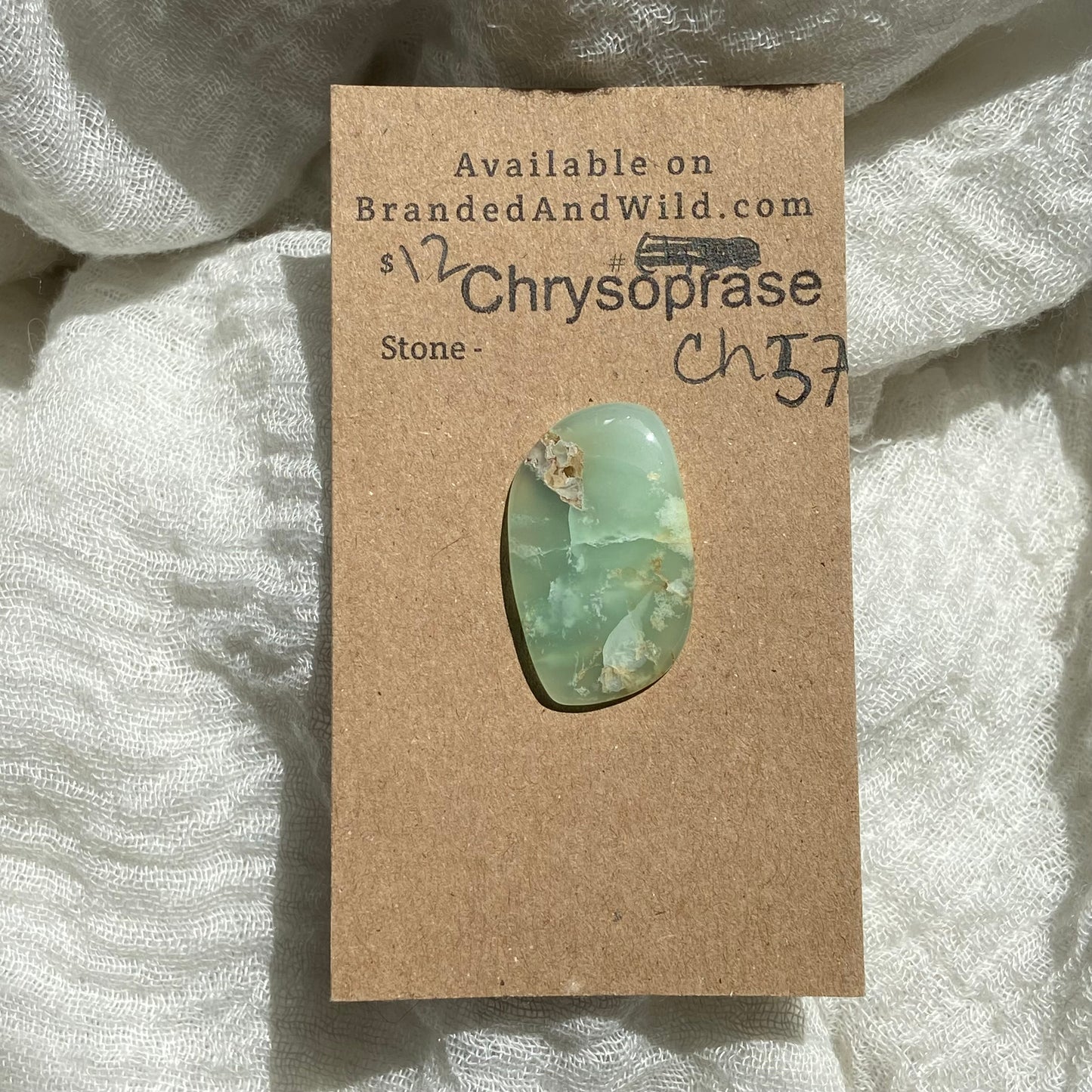 Chrysoprase Cabochon - Ch57