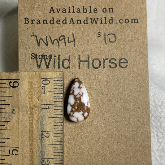 Wild Horse Cabochon - WH94 FD851798-F1C8-4424-B93D-5B9126F4FE9C Brandedandwild.com