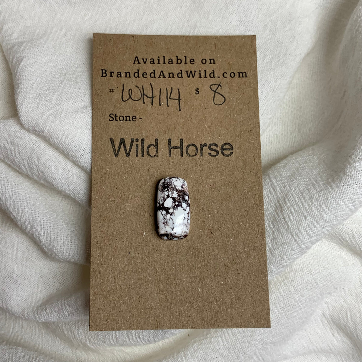 Wild Horse Cabochon - WH114 FD914EC0-7599-4258-A654-ACF10FE6C72A Brandedandwild.com