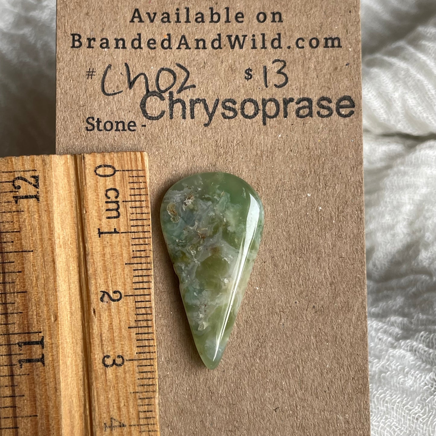 Chrysoprase Cabochon - Ch02