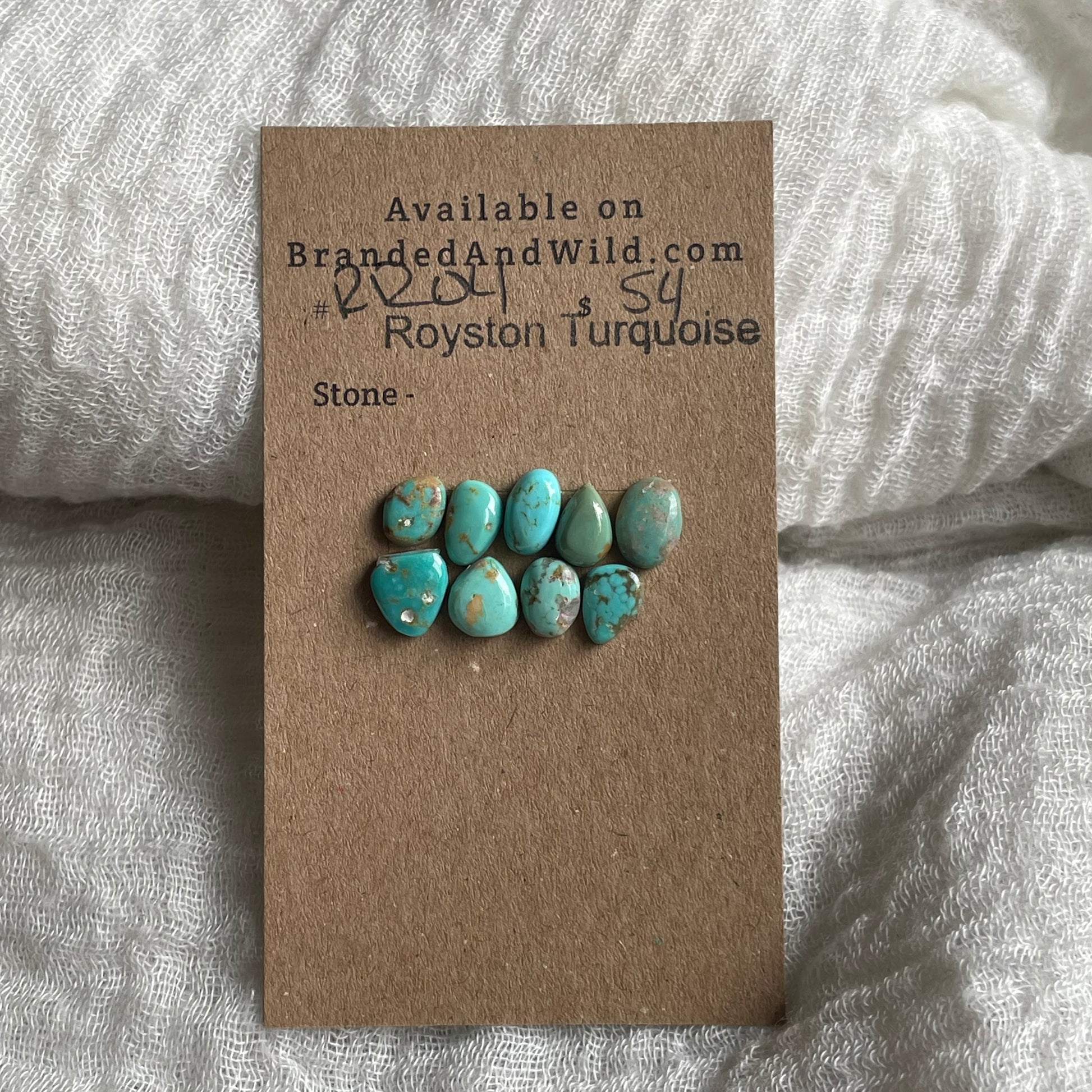 Royston Turquoise cabochon - RR04 FDDC3B92-8E74-4291-AB94-C635A090D007 Brandedandwild.com