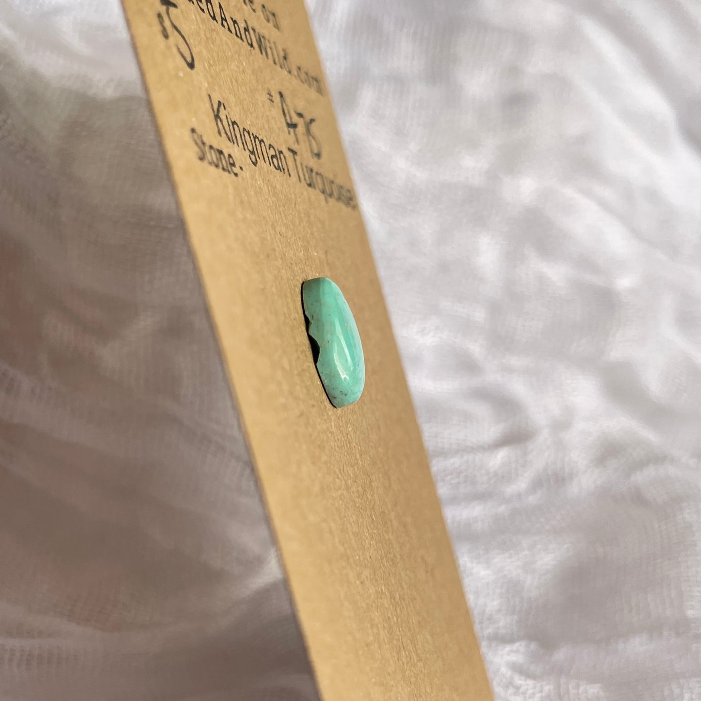 Kingman Turquoise Cabochon - KT75 FDE52011-F7FB-4B93-9141-89ABFF4B887D Brandedandwild.com