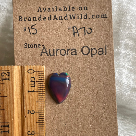 Aurora Opal Cabochon - A70 FDE67ACB-746D-4323-94E0-2B207FE725B3 Brandedandwild.com