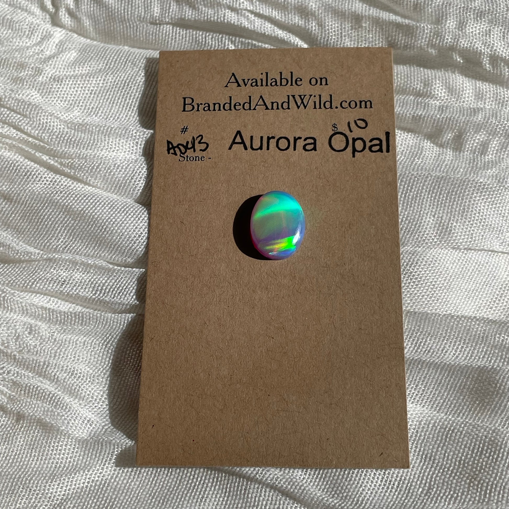 Aurora Opal Cabochon - A043 FE1120E6-907E-4FE2-80DB-5C84A6FB3AD8 Brandedandwild.com
