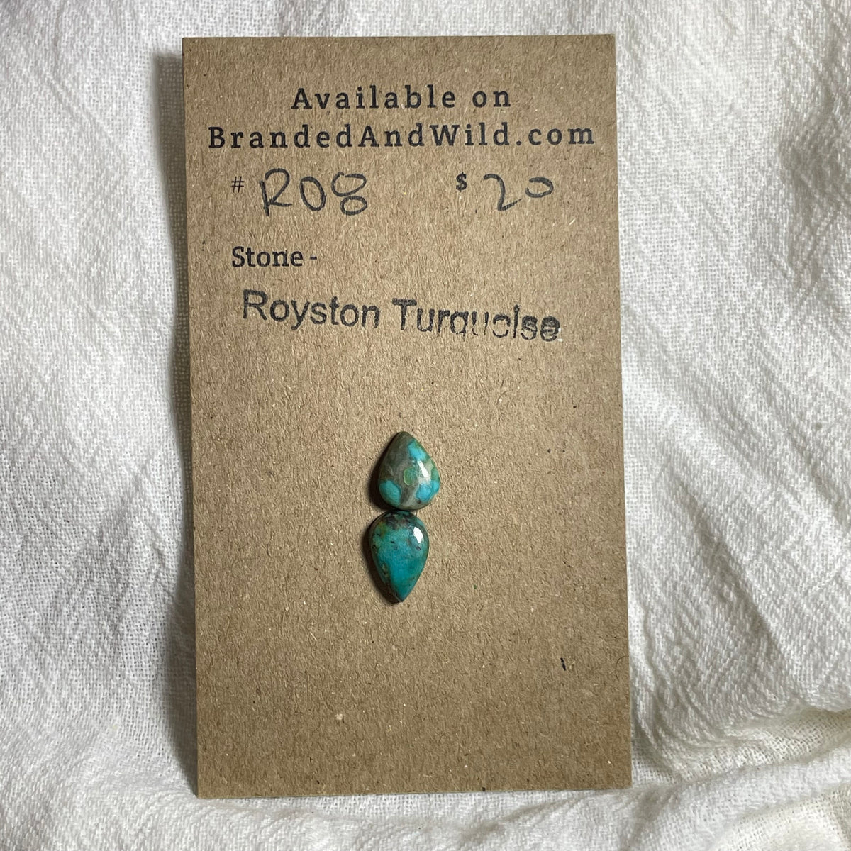 Royston Turquoise Cabochon - R08