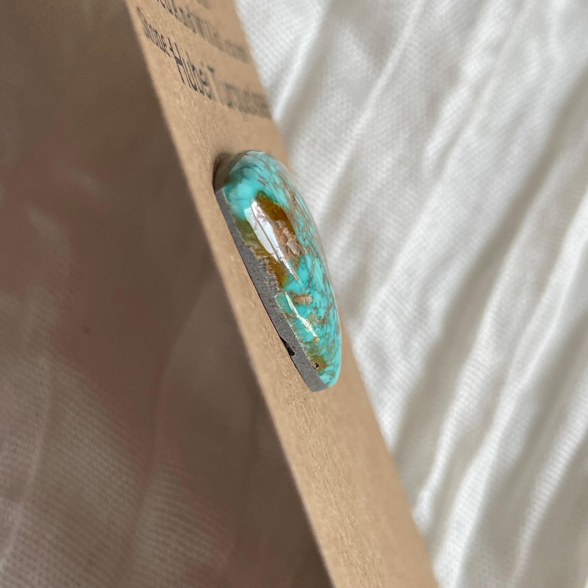Hubei Turquoise Cabochon - H116 FE68E69C-9D75-4681-944C-501D37F93FC6 Brandedandwild.com