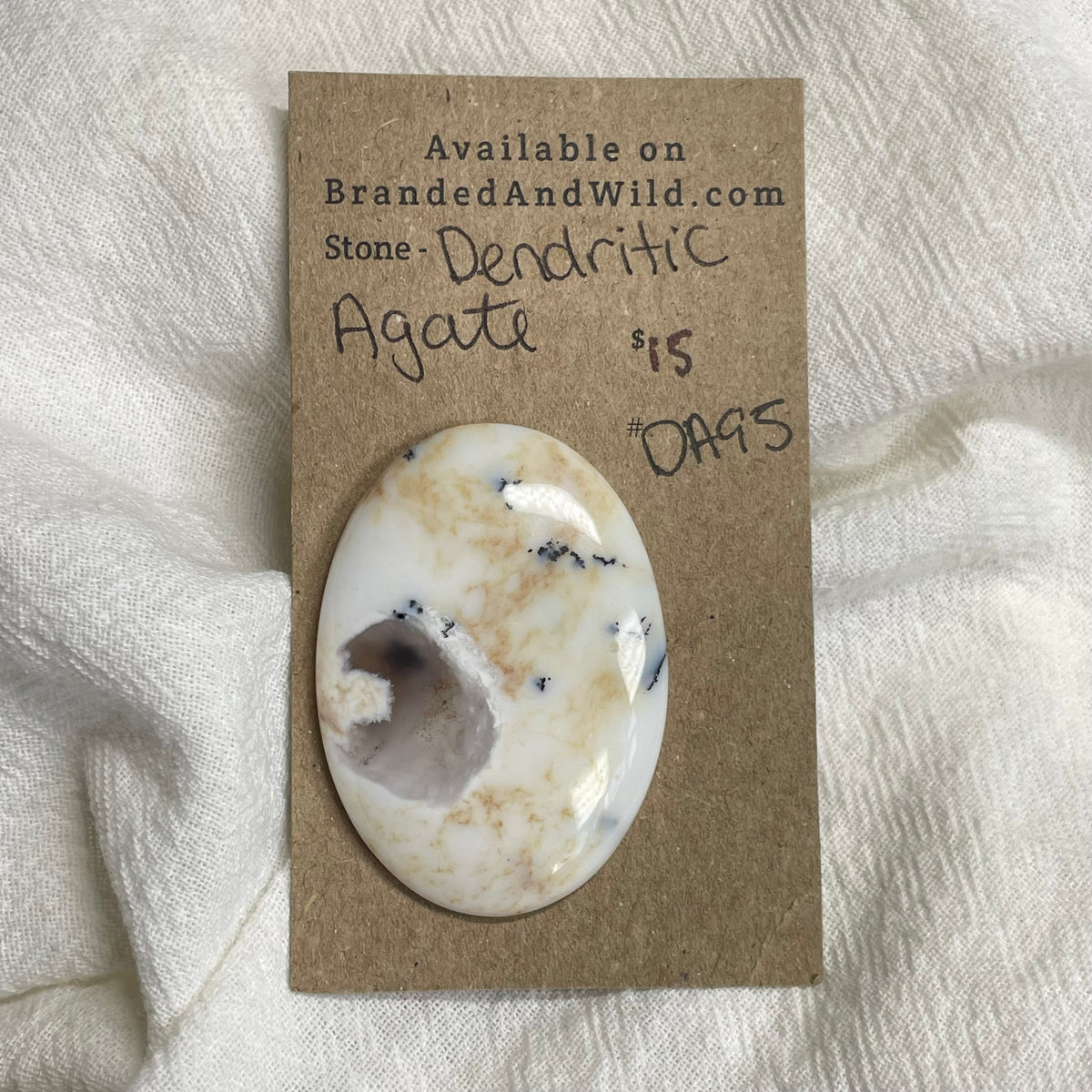 Dendritic Agate Cabochon - DA95