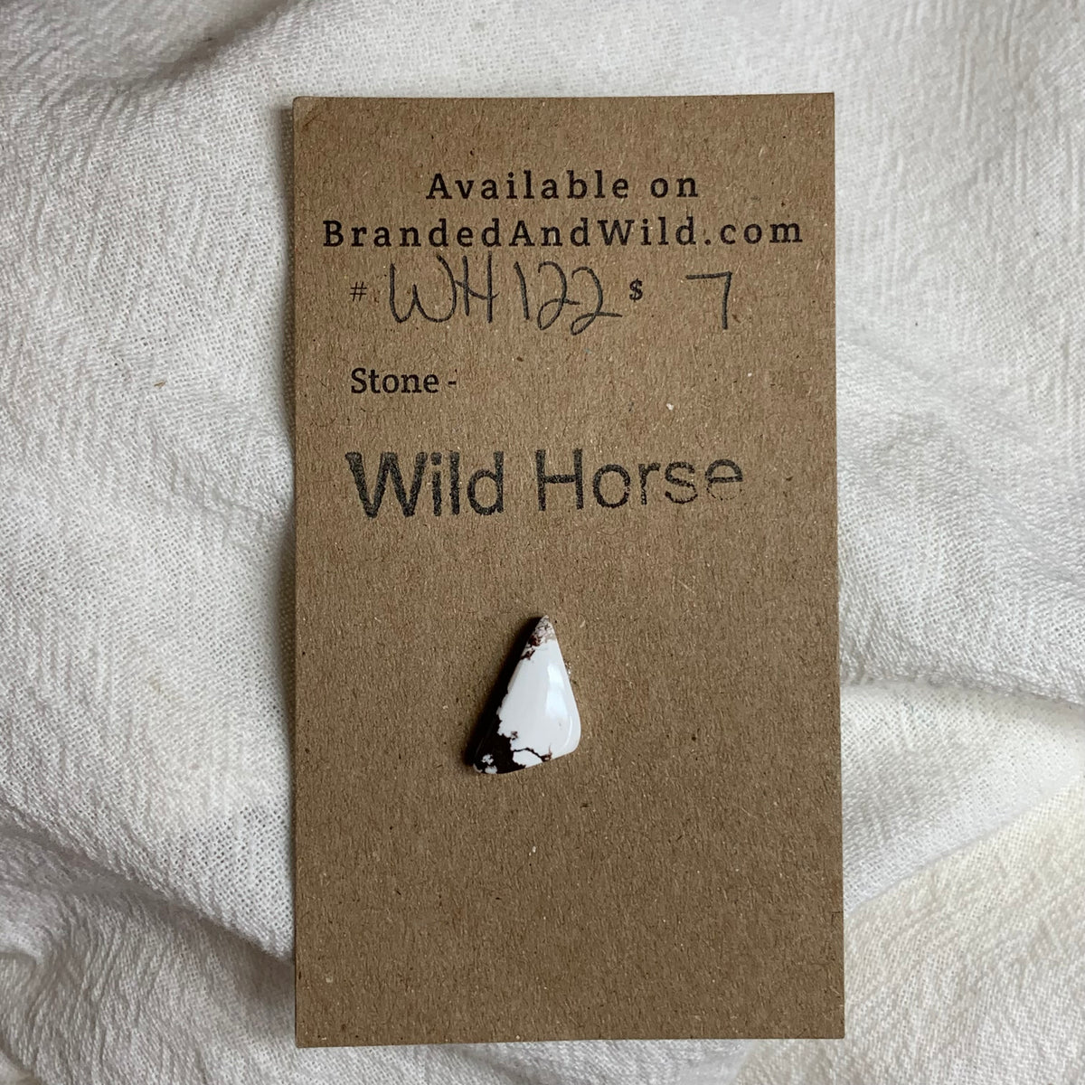 Wild Horse Cabochon - WH122 FE7C9436-B25B-4BC5-BDD8-391C7C36DB10 Brandedandwild.com