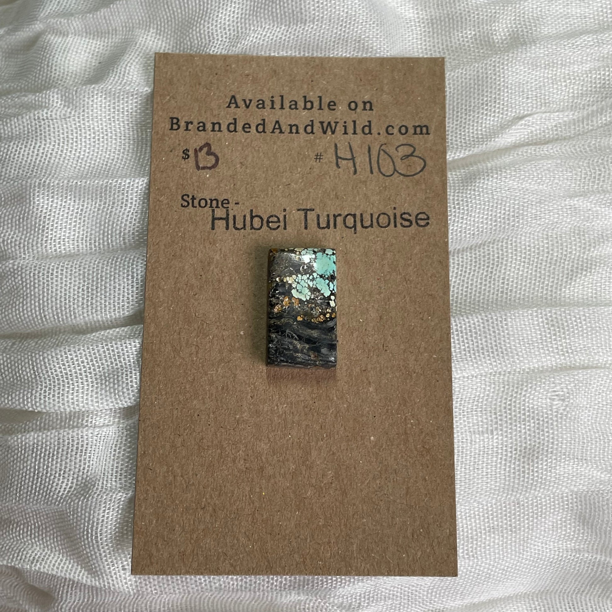 Hubei Turquoise Cabochon - H103 FE995A86-A280-483D-97BB-9123DEB05058 Brandedandwild.com