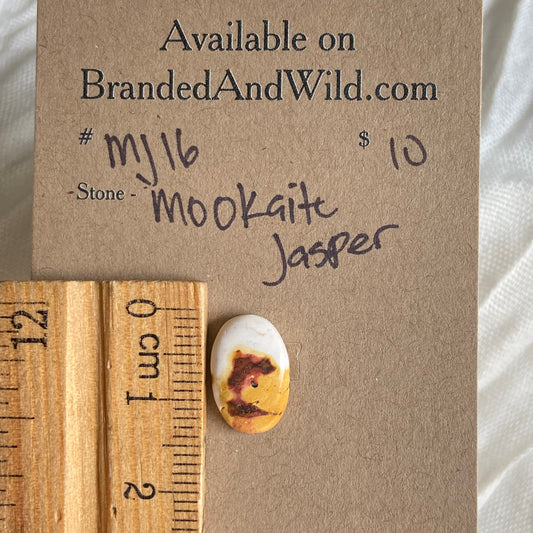 Mookaite Jasper Cabochon - MJ16 FEAC51C1-A19F-42FE-9D67-811BC8F27DC2 Brandedandwild.com