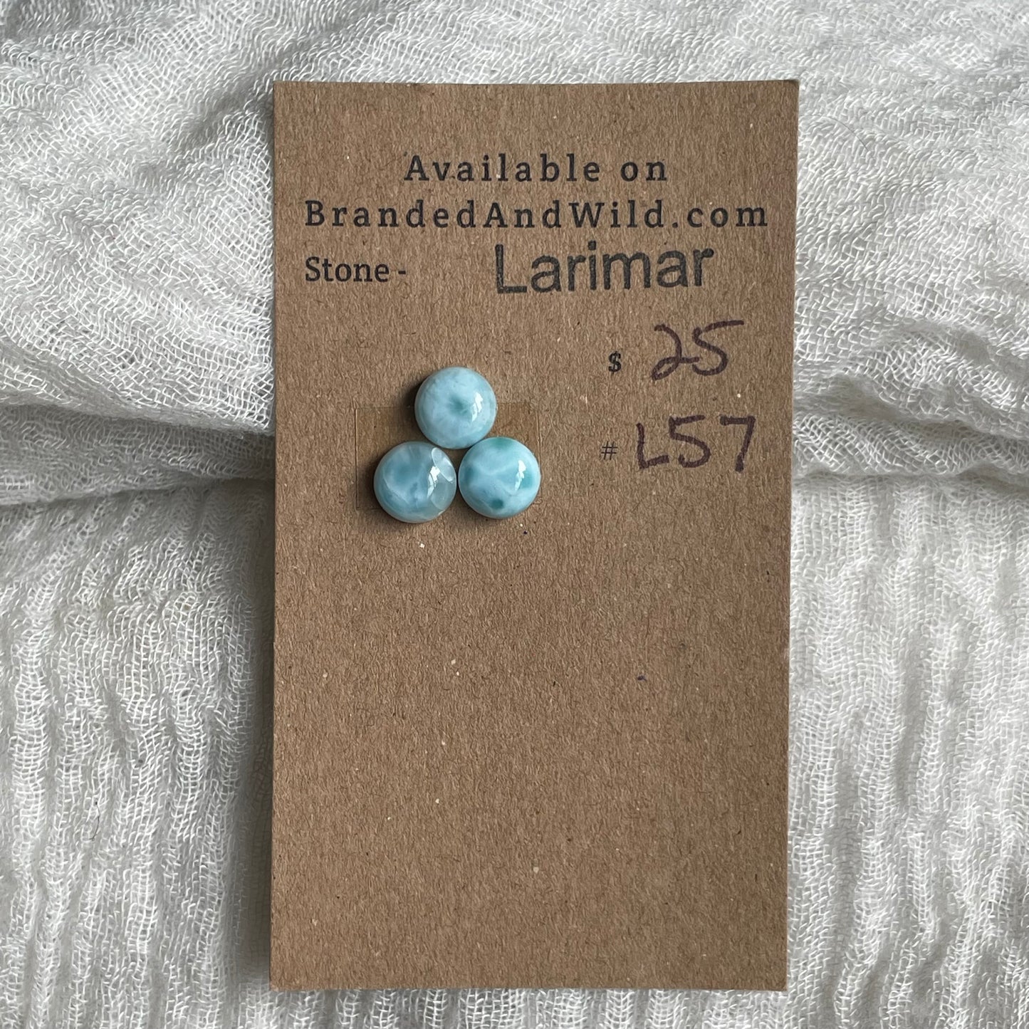 Larimar Cabochon - L57
