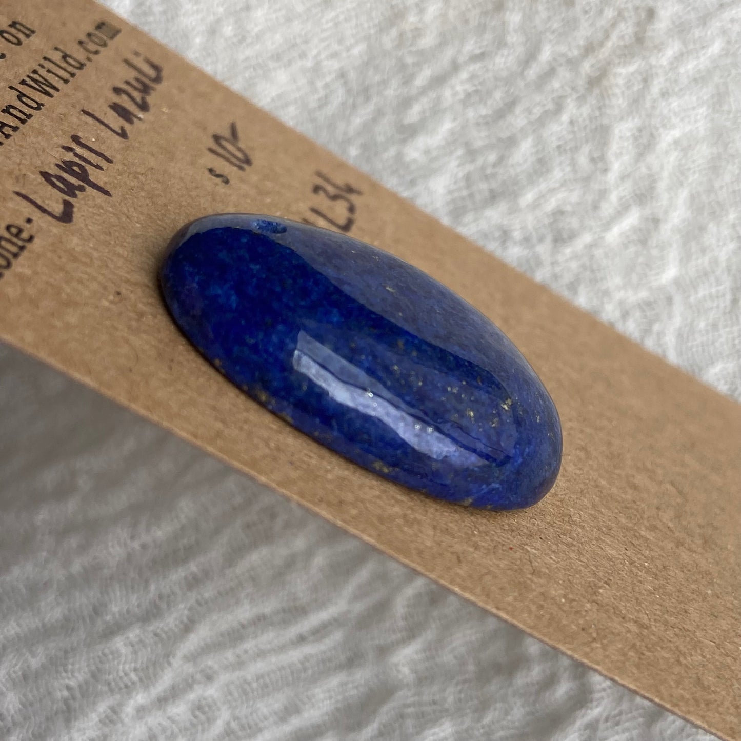 Lapis Lazuli Cabochon -Drilled- LL36