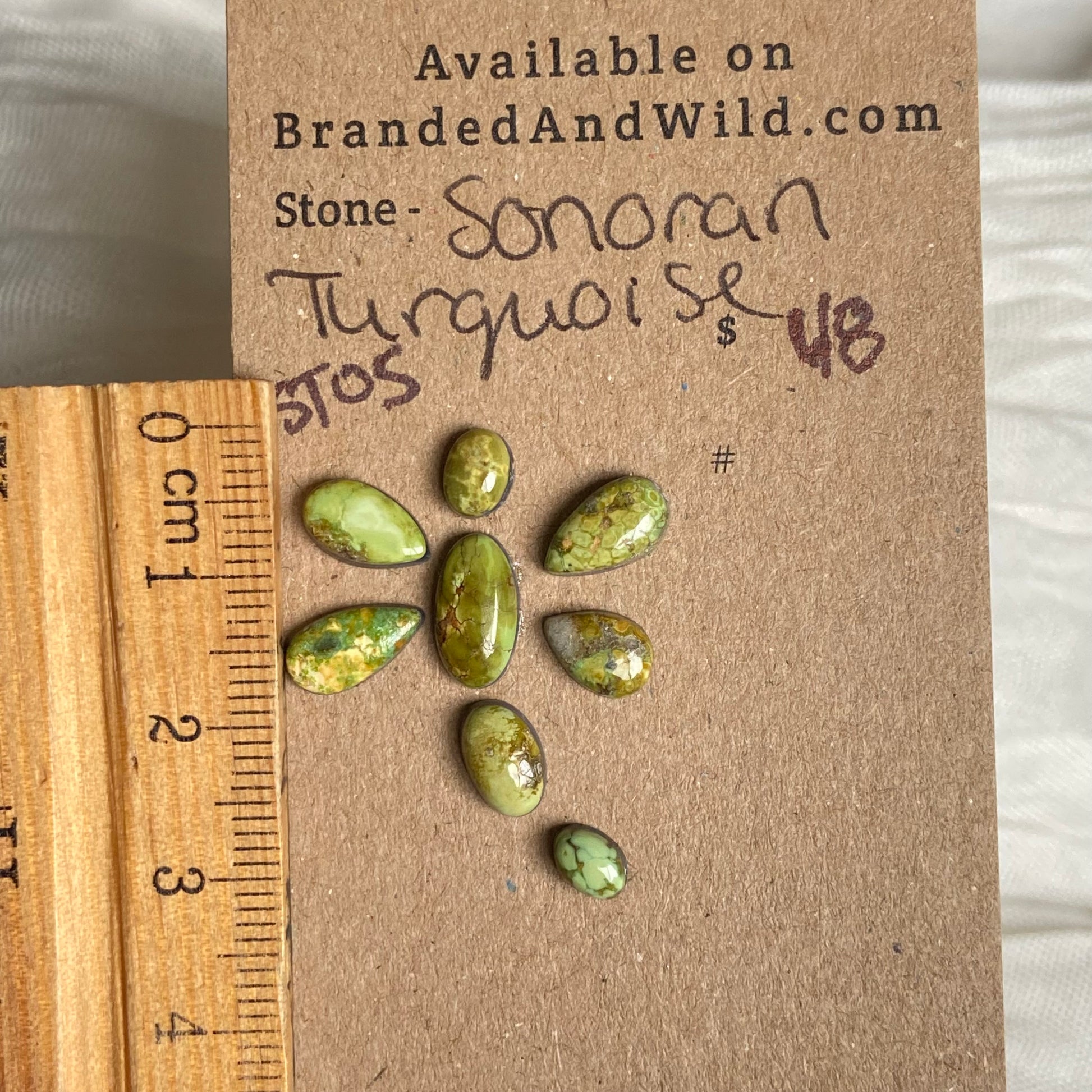 Sonoran Turquoise Cabochon - ST05 FF030717-7A44-41F8-A92A-75C083F03D79 Brandedandwild.com