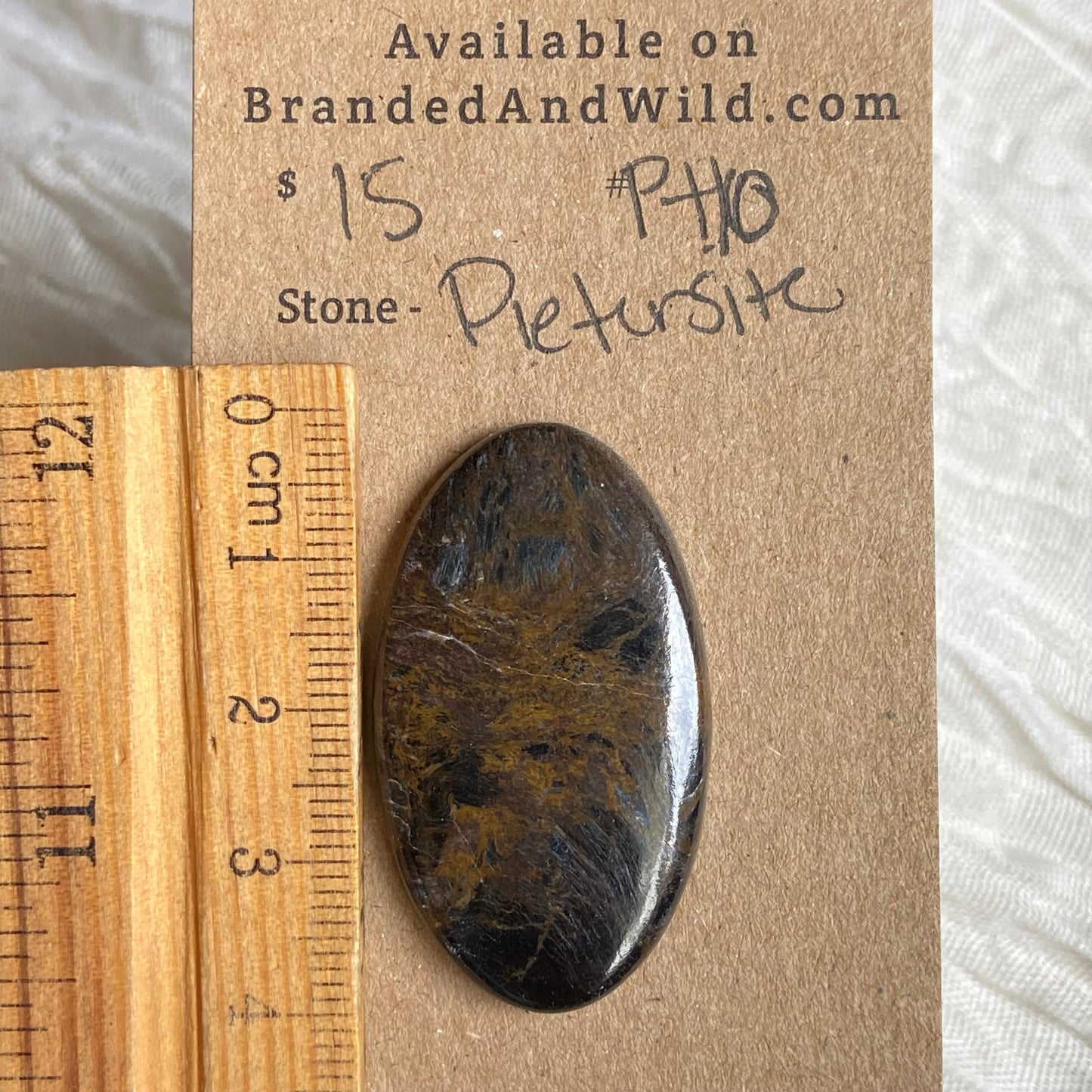 Pietersite Cabochon - PT10 FF175779-B844-4A07-9961-728A61B101FB Brandedandwild.com