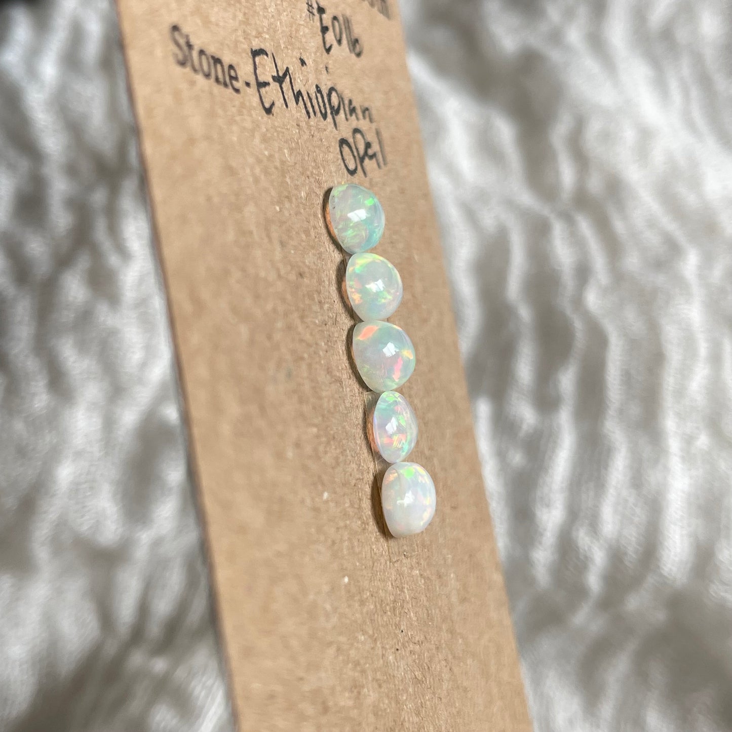 Ethiopian Opal Cabochon - E016 FF4C79BF-AAAF-481B-8581-D6EACC568467 Brandedandwild.com
