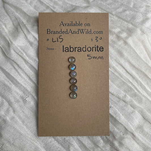 Labradorite Cabochon - L FF647AEF-C12B-4362-A62A-05BFEED99695 Brandedandwild.com