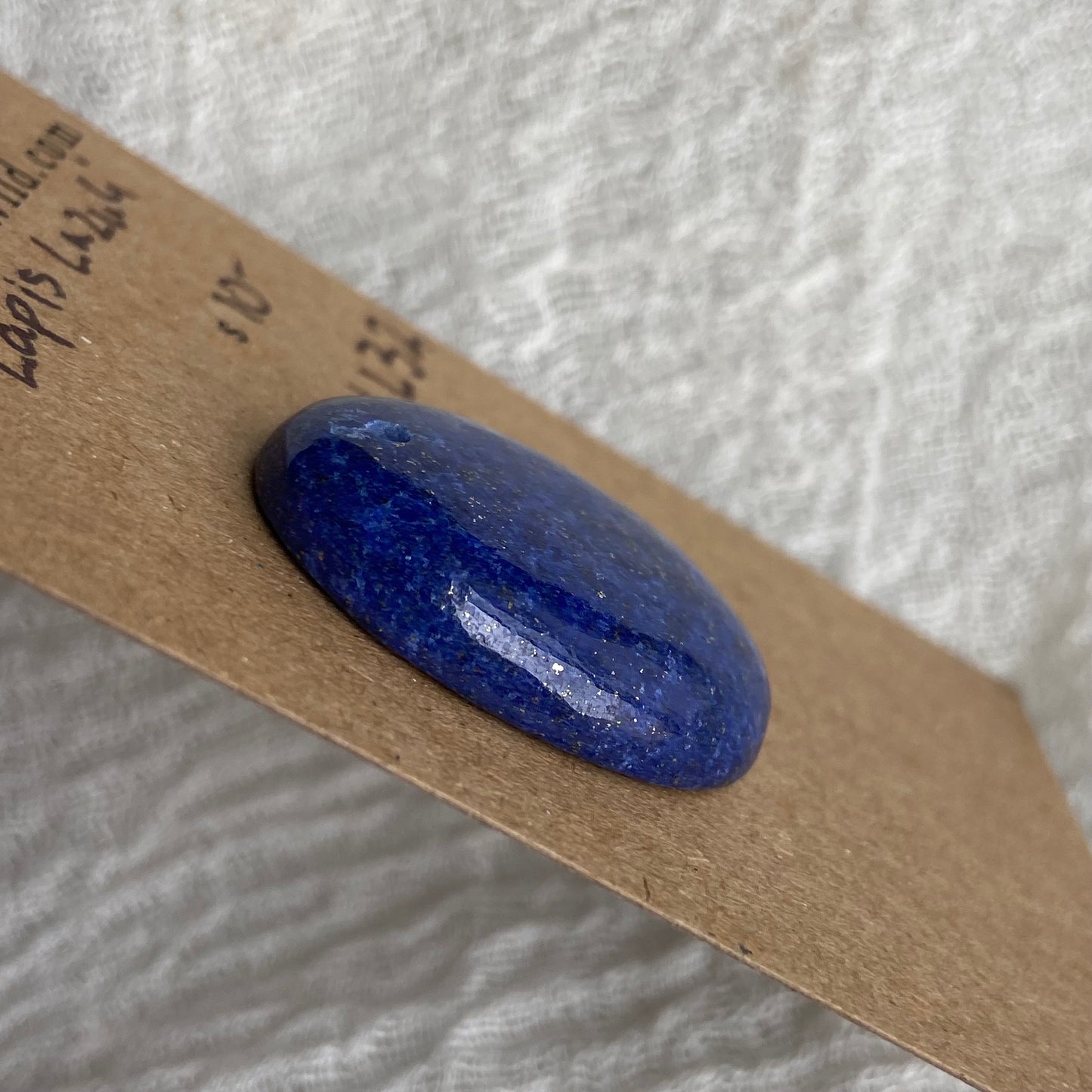 Lapis Lazuli Cabochon -Drilled- LL32